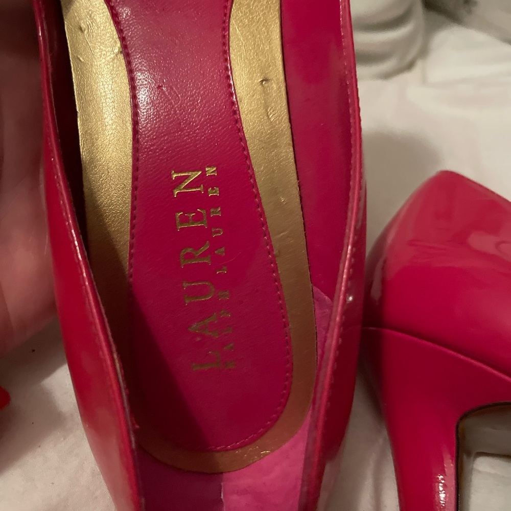 Hardly worn lovely peep heels